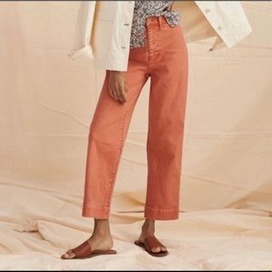 Madewel Emmett Wide Leg Crop (P26)